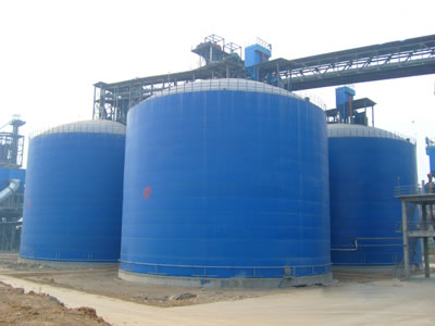 湘乡水泥钢板库改造