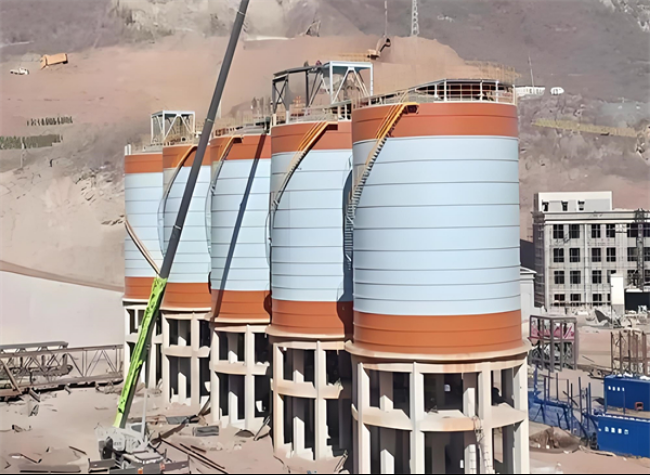 湘乡高架钢板仓