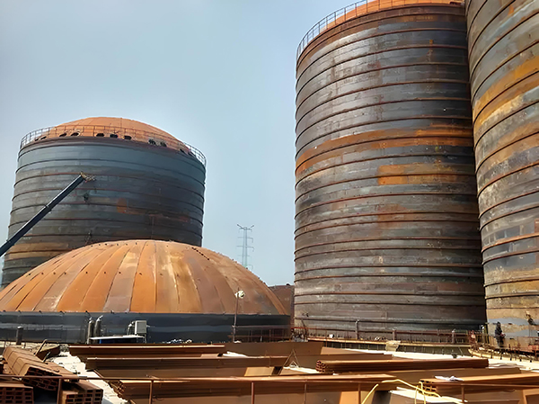 湘乡焦粉钢板仓